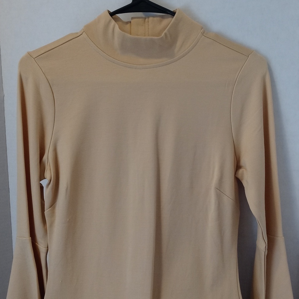 Venus vintage dress tan with angel wings small